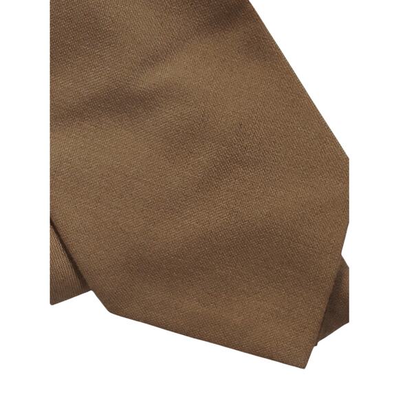 USMC Khaki Service Tie 3" Wide Vintage 1950s–1970s Wool/Dacron Military Tie - Picture 5 of 5